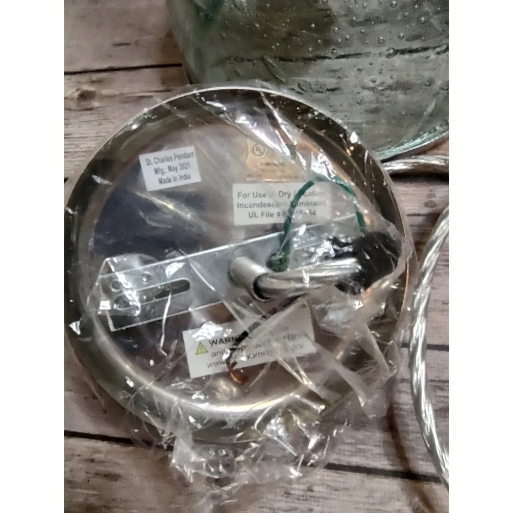 St. Charles Pendant Light Farmhouse Kitchen Island Ceiling Lamp Hanging Fixture